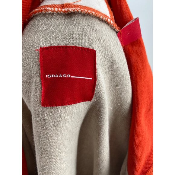 ISDA & Co Ladies Varsity Jacket Size Medium - Picture 6 of 7